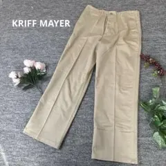 KRIFF MAYER クリフメイヤー　チノパン　ベージュ　Lサイズのサムネイル