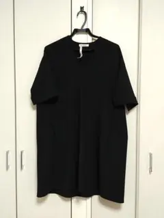 YOKO CHAN ネイビー ひざ丈ワンピース 七分袖 - メルカリ