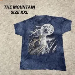 USA製 THE MOUNTAIN アニマル 狼 月 タイダイT XXL
