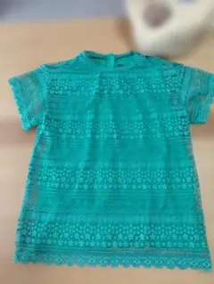 MAYSON GREY レース トップス 半袖 エメラルドグリーンのサムネイル