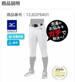 Mizuno ミズノ 野球パンツ ユニフォーム ショートタイプ サイズXO