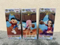 ワンピース ワールドコレクタブルフィギュア -宴1- 3種セット