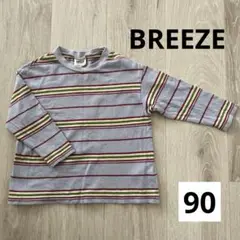 BREEZE《ブリーズ》ボーダー　トップス　90cm