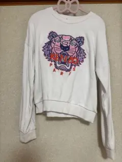 KENZO PARIS タイガー刺繍 トレーナー ホワイトのサムネイル