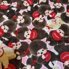 在庫わずかです☆モンチッチ生地♡50✖️25