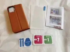 iPhone12 / iPhone12 Pro 手帳型 ケース 本革