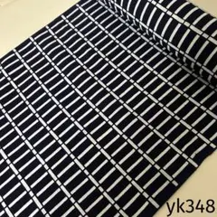 yk348 本染 浴衣 生地 反物 はぎれ 古布 リメイク