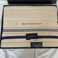 BURBERRY タオルケット 綿100％ 日本製 新品未使用のサムネイル