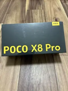 Xiaomi POCO X8 Pro ブラック 8G/512G未開封グローバル版のサムネイル