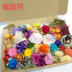 【確認用】✿花材詰め合わせ/ドライフラワー.プリザーブドフラワー /J