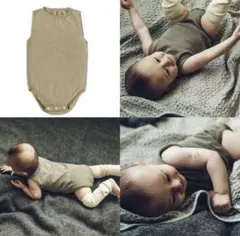 【美品】MARLMARL ニットロンパース