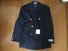 東レ　紺ブレザー　金ボタン　ダブル　ジャケット　サイズ165A