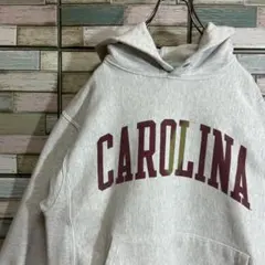 00s Champion リバースウィーブ カレッジ パーカー Lサイズ グレー