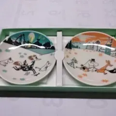 【新品】ARABIA ムーミンバレー ミニプレート 2枚セット 箱付き