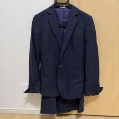 ORIHICA（オリヒカ）☆洗えるセットアップスカートスーツ2点ネイビー5号7号