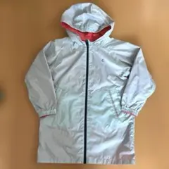 プチバトー レインコート　アウター　6ans/116cm グリーン、ピンク