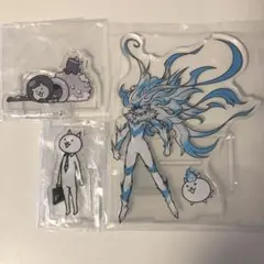 にゃんこ大戦争一番くじ アクリルスタンドセット