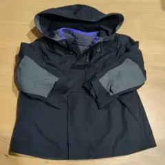 100サイズ 3wayフリース付きマウンテンパーカー