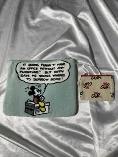 ナノユニバースミッキーマウス ポーチ アニエス・ベーポーチ