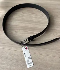 鷹様専用　黒 レザーベルト Mサイズ