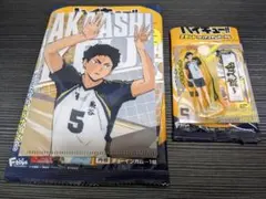 ハイキュー 梟谷 赤葦京治 ミニクリアファイル 2セットクリアステッカー まとめ