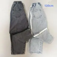 devirock サイドラインデニムパンツ120cm　2本