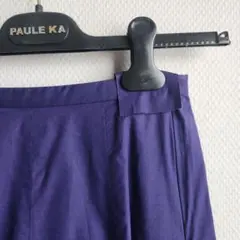 PAULE KA パープル フレアスカート 36のサムネイル