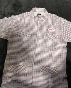 Stussy ステューシーチェック柄 半袖シャツ