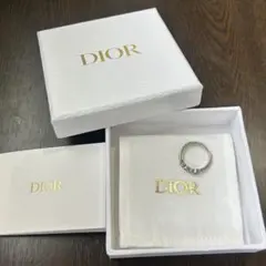 Dior シルバーリング ロゴ入りSサイズ