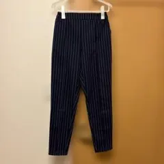 COQULE ネイビーストライプパンツ FREEサイズのサムネイル