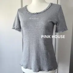 PINK HOUSE ピンクハウス　半袖Tシャツ フリルカットソー　トップスのサムネイル