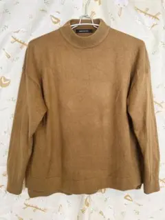 AMERICAN HOLIC ブラウン タートルネックニット