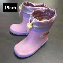 MOONSTARそれいけ！アンパンマン ラバーブーツ ピンク 長靴 15cm