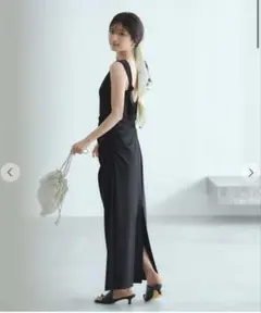 COCO DEALバックシャンカットソーワンピース
