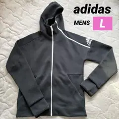 美品 adidas Z.N.E. フルジップ フーディー パーカー L 黒