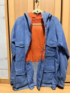 ファンダメンタル ディッキーズ カバーオール ワークジャケット パッチ