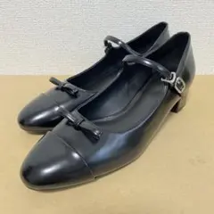 CHARLES & KEITH メリージェーン パンプス37 23.5cmリボンのサムネイル