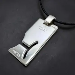 GUCCI グッチ ネックレス PISCES アリエス 星座 魚座 SV925 - メルカリ