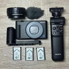 お値下げ中⭐︎SONY VLOGCAM ZV-1G シューティンググリップキットのサムネイル