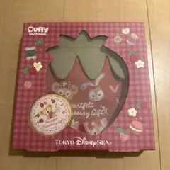 ハートフェルトストロベリー　ギフト きんちゃく　ハンドクリームセット　ダッフィー