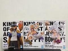 ワンピース KING OF ARTIST ルフィ&サボ&ポニー3体セット