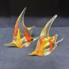 【レトロ 希少】ムラーノガラス 白鳥 Lorenzo Ferro作品ヴィンテージ ガラス製 鳥 2個セット イタリア製 ムラーノ ヴィンテージ - メルカリ