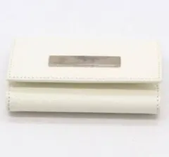 GUCCI ホワイト レザー キーケース 白 本革 グッチ