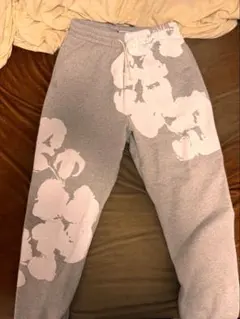 Biggie Cotton Wreath Sweatpants Grey M