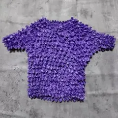 00's vintage カジュアル 紫色 半袖 トップス