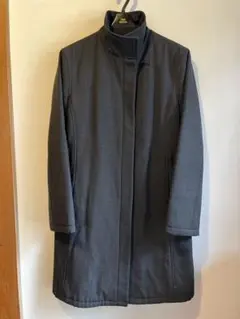 COMMECADUMODE グレー M ウール　スタンドカラー　コムサデモード