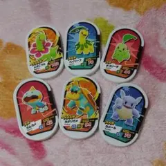 メザスタ　タグ　６枚セット　☆　スーパータッグ　１弾