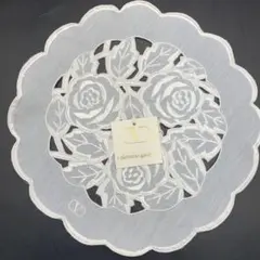 DN-A0381　未使用　バレンチノ　ガラバーニ　ドイリー　テーブルセンター