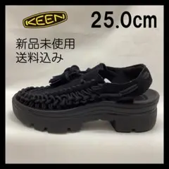 ☆keen☆ノワールケイニノミヤ コラボ レディース サンダル 25cm 黒