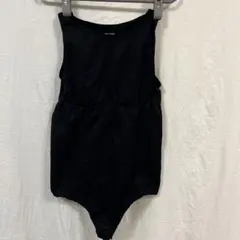 Curlady ブラック ボディスーツ XXL